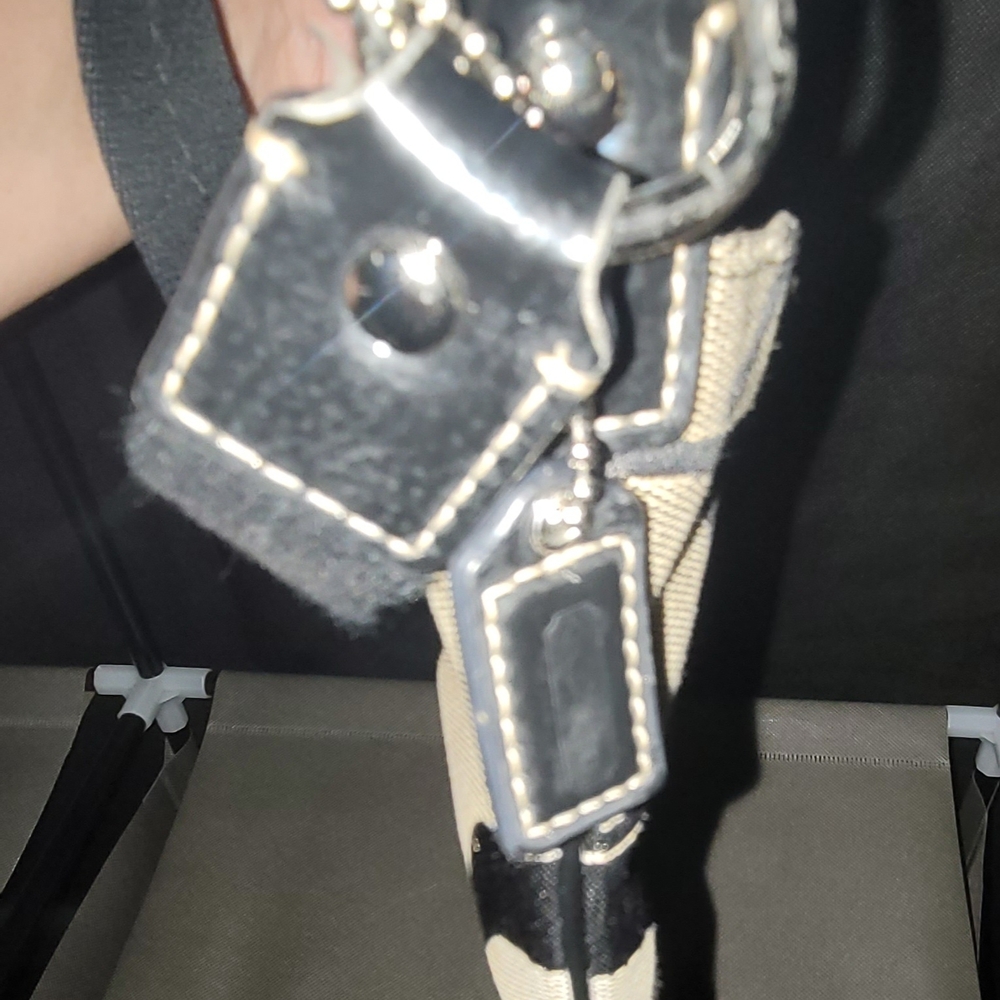 Coach Black and Tan Crossbody Bag - Picture 9 of 10